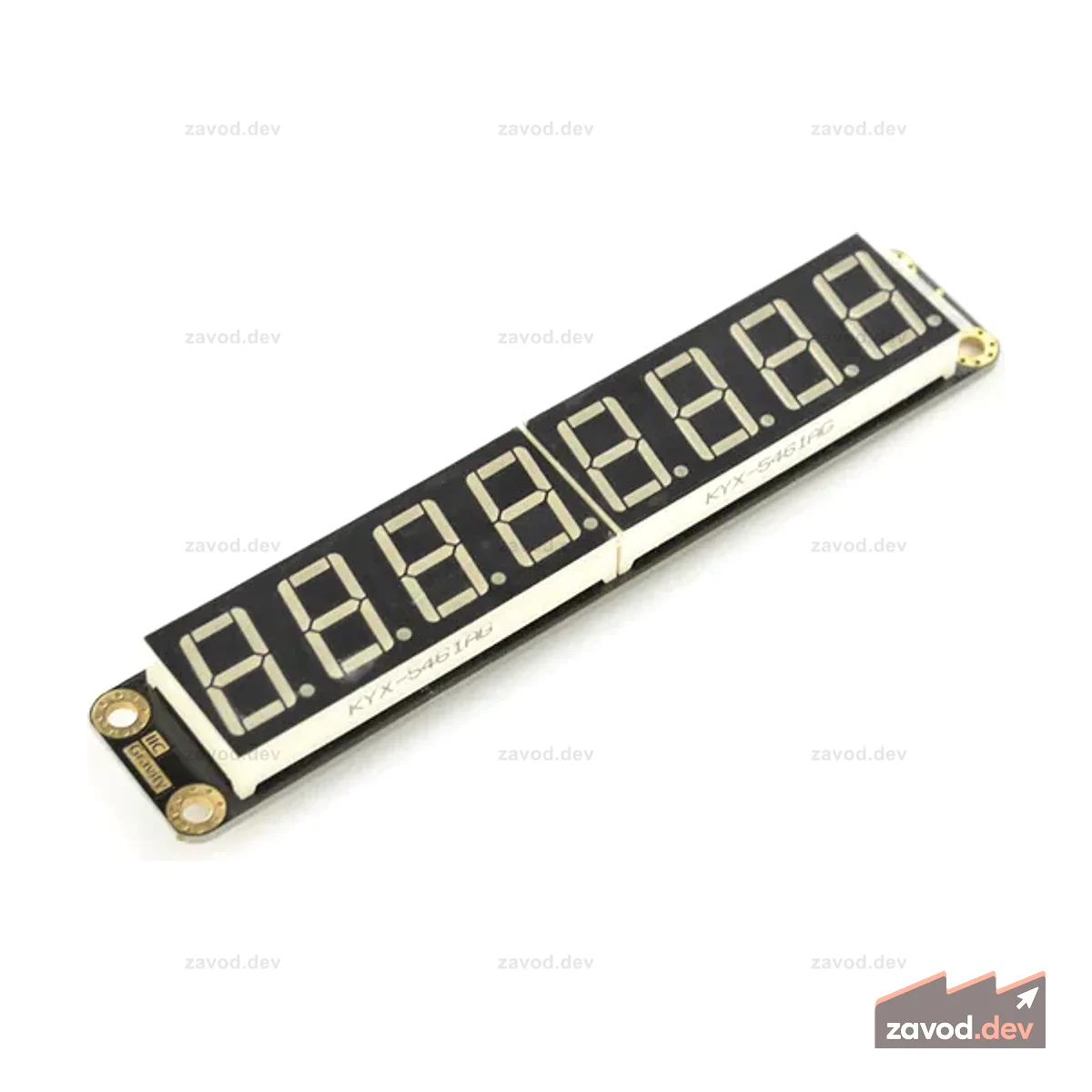 Gravity: 8-разрядный светодиодный сегментный модуль дисплея (зеленый)