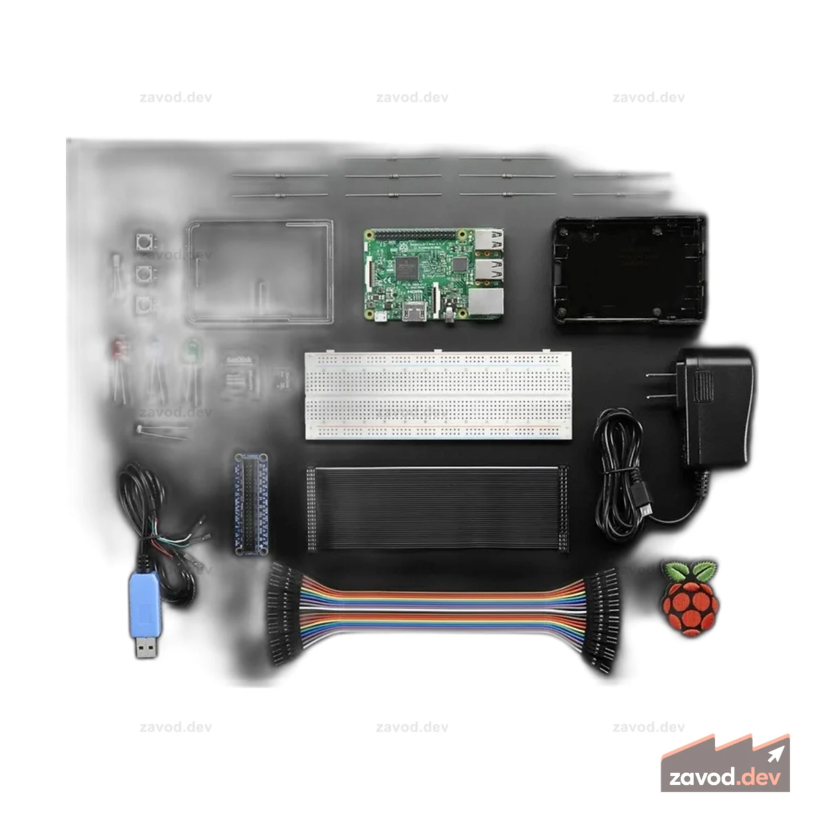 Стартовый пакет Raspberry Pi 3 Model B