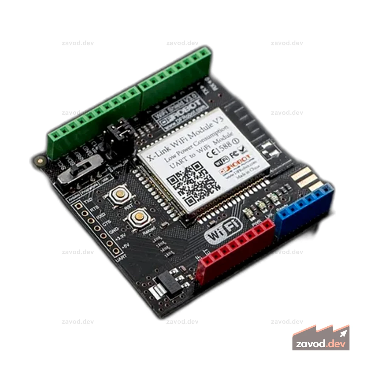 WiFi Shield V3 для антенны на печатной плате Arduino (802.11b/g/n)