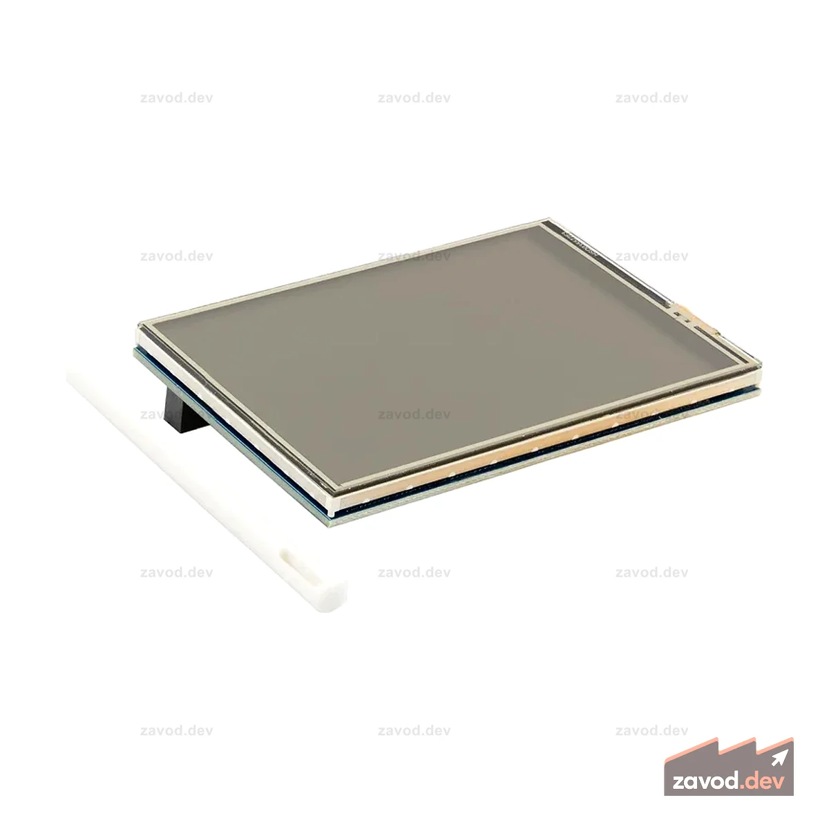 RPi Touch Display HAT 3,5 дюйма – дисплей с сенсорным монитором Auflösung 480x320, резистивный сенсорный экран, совместимость с Raspberry Pi 3B+, 3B, 4 и RPi 5