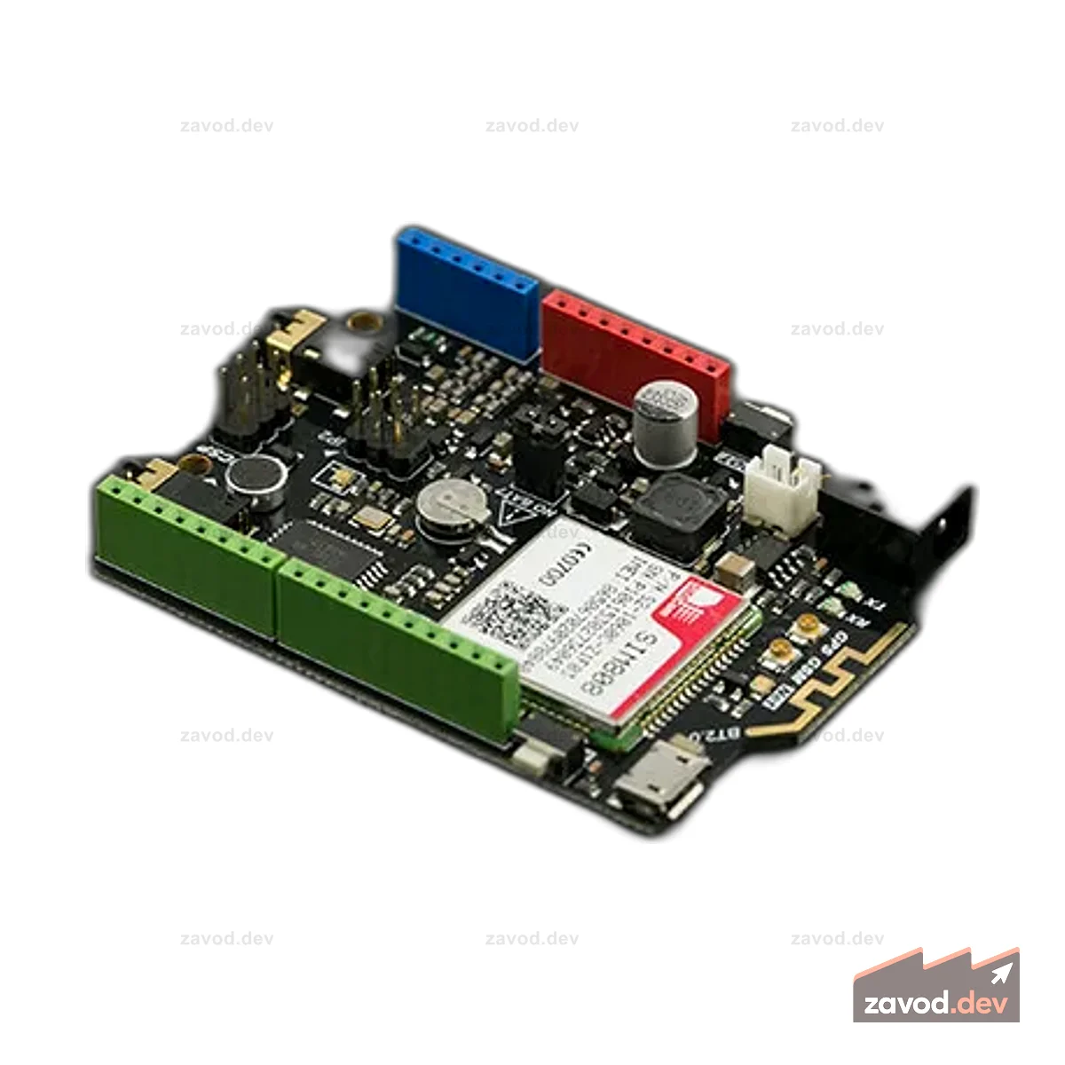 SIM808 GSM/GPRS/GPS IoT-плата (совместимая с Arduino Leonardo)