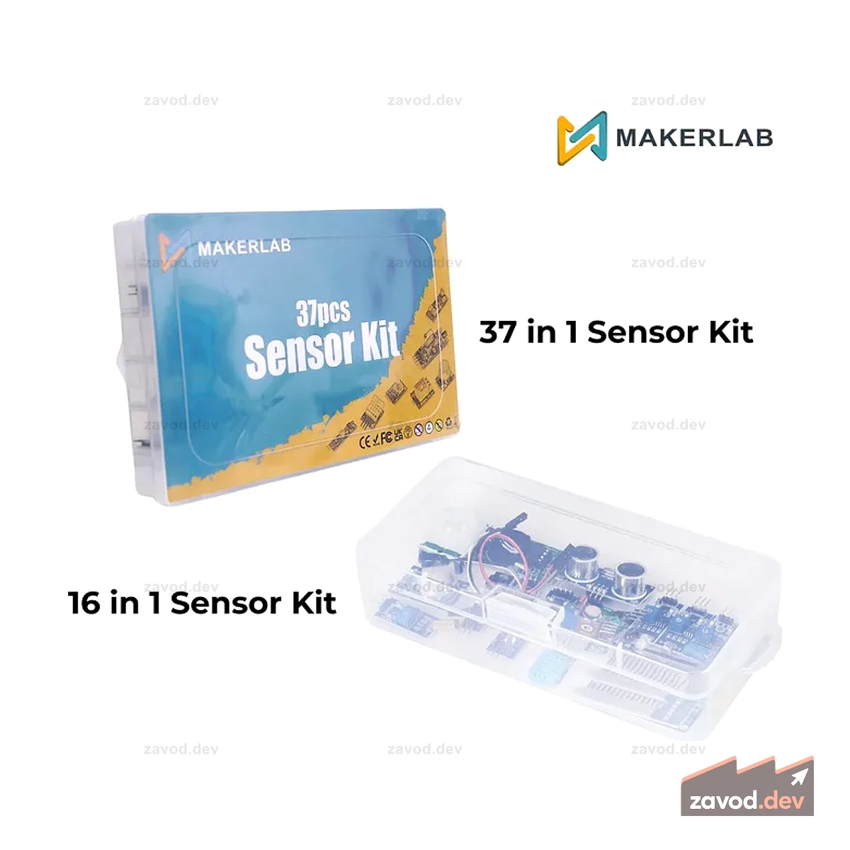 37 в 1 коробке | Комплект датчиков «16 в 1» для Arduino