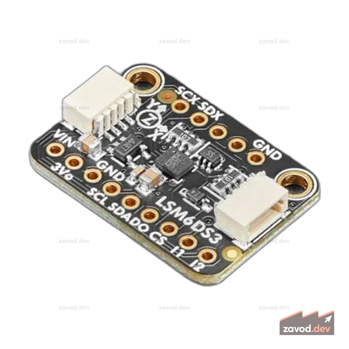 Adafruit LSM6DS3TR-C 6-DoF Accel + гироскопический IMU