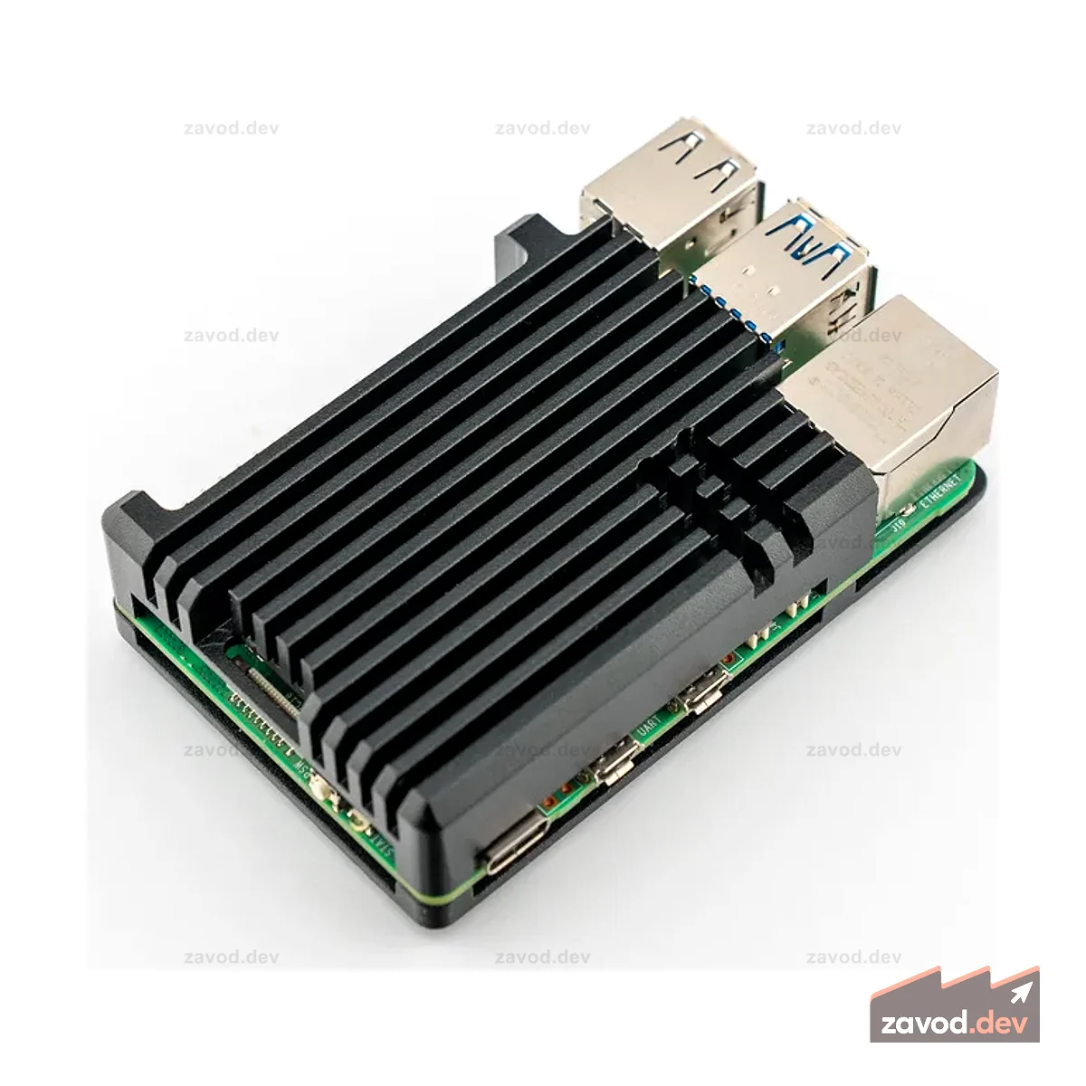 Алюминиевый корпус-радиатор для Raspberry Pi 5
