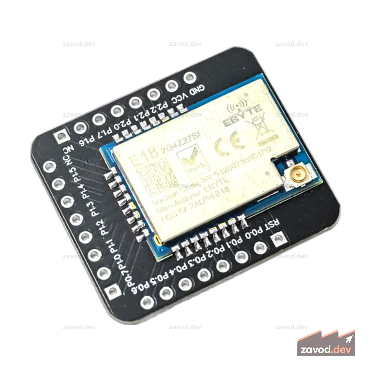 SmartElex E18-2G4Z27SI 2,4 ГГц CC2530 Модуль ZigBee