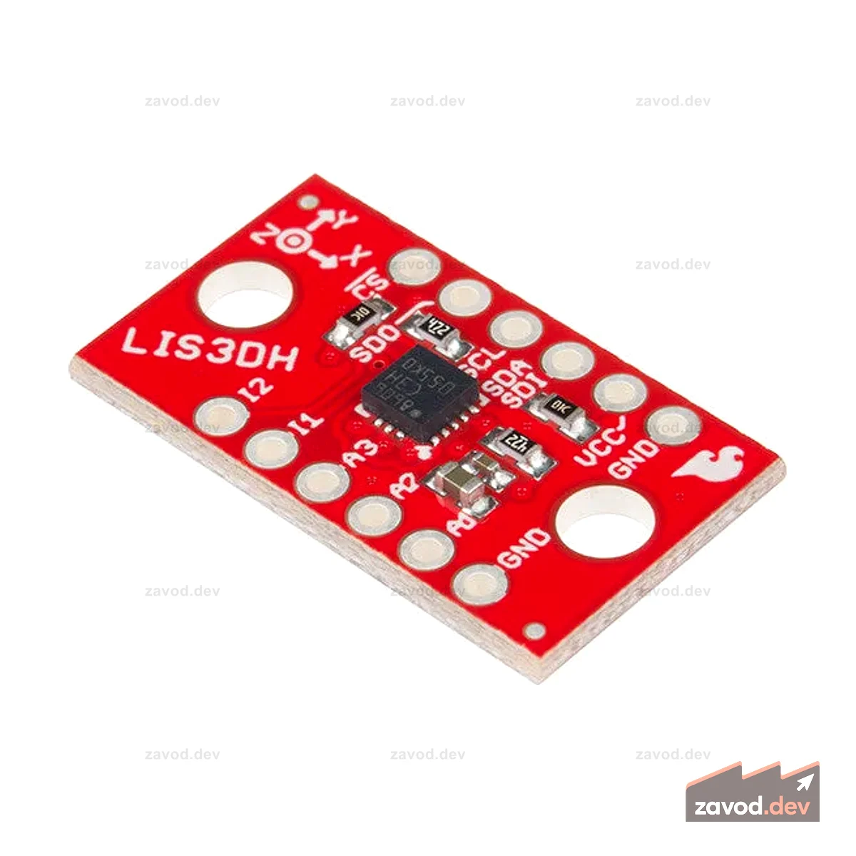 Трехосевой акселерометр SparkFun - LIS3DH