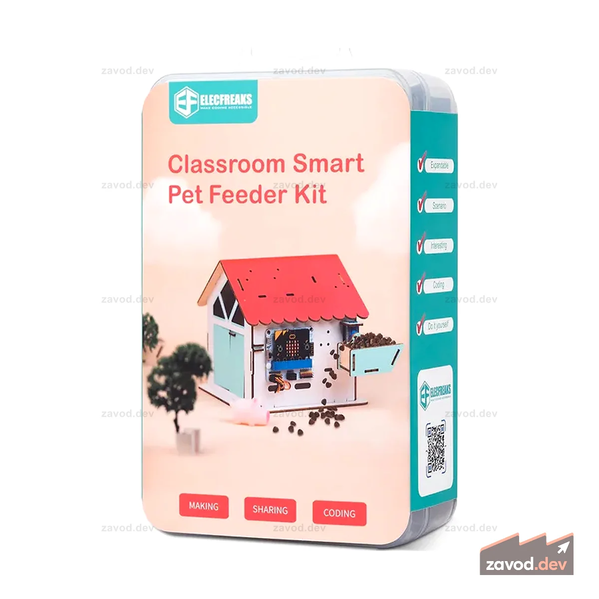 Умная кормушка для домашних животных ELECFREAKS Classroom