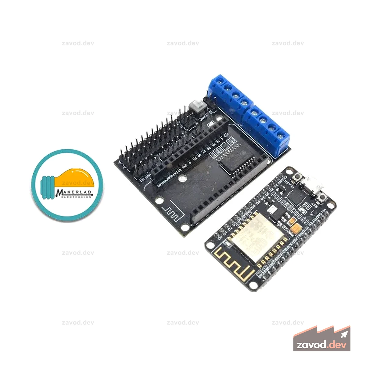 Комплект разработчика NodeMCU v2 - NodeMCU V2 + ESP12E Motor Shield___NodeMCU V2+ESP-12E