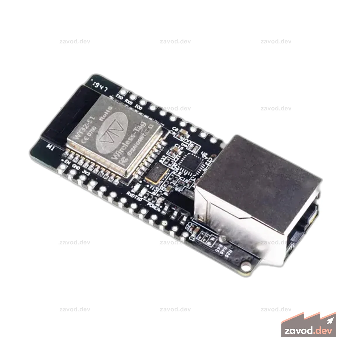 WT32-ETH01 Нераспаянный ESP32 с портом Ethernet RJ45