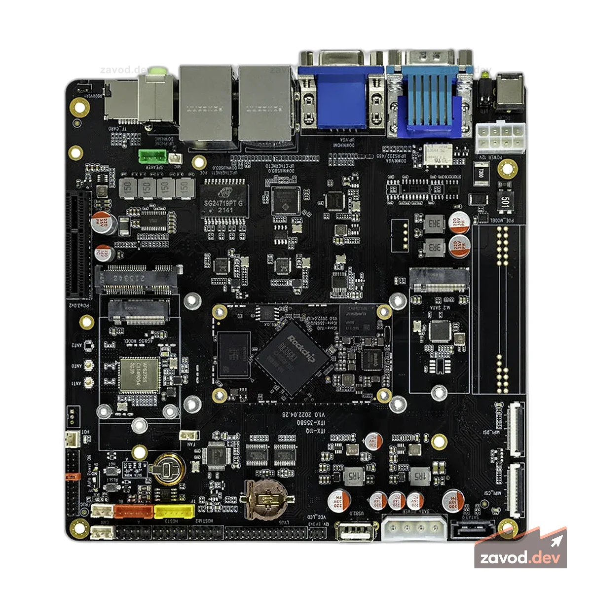 ITX-3568JQ Четырехъядерная материнская плата ITX ARM