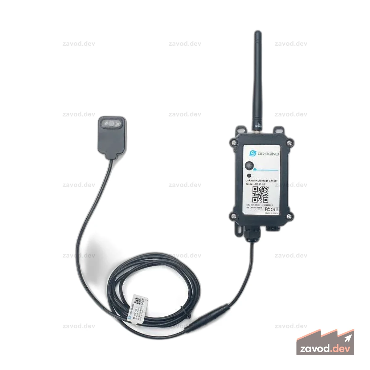 Dragino AIS01-LB-EU868 LoRaWAN AI-камера для очистки газа, газа и газа