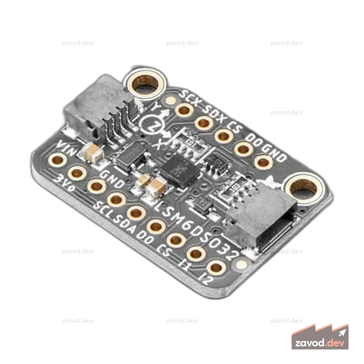 Adafruit LSM6DSO32 Акселерометр и гироскоп с 6 степенями свободы STEMMA QT / Qwiic