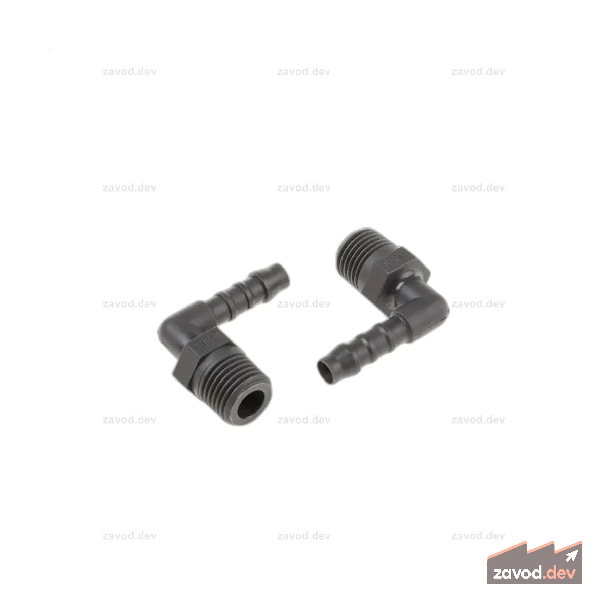 795-225 | 1 упаковка из 5 шт., соединитель для шланга RS PRO, угловой переходник для шланга, BSP 1/4 дюйма, внутренний диаметр 6 мм