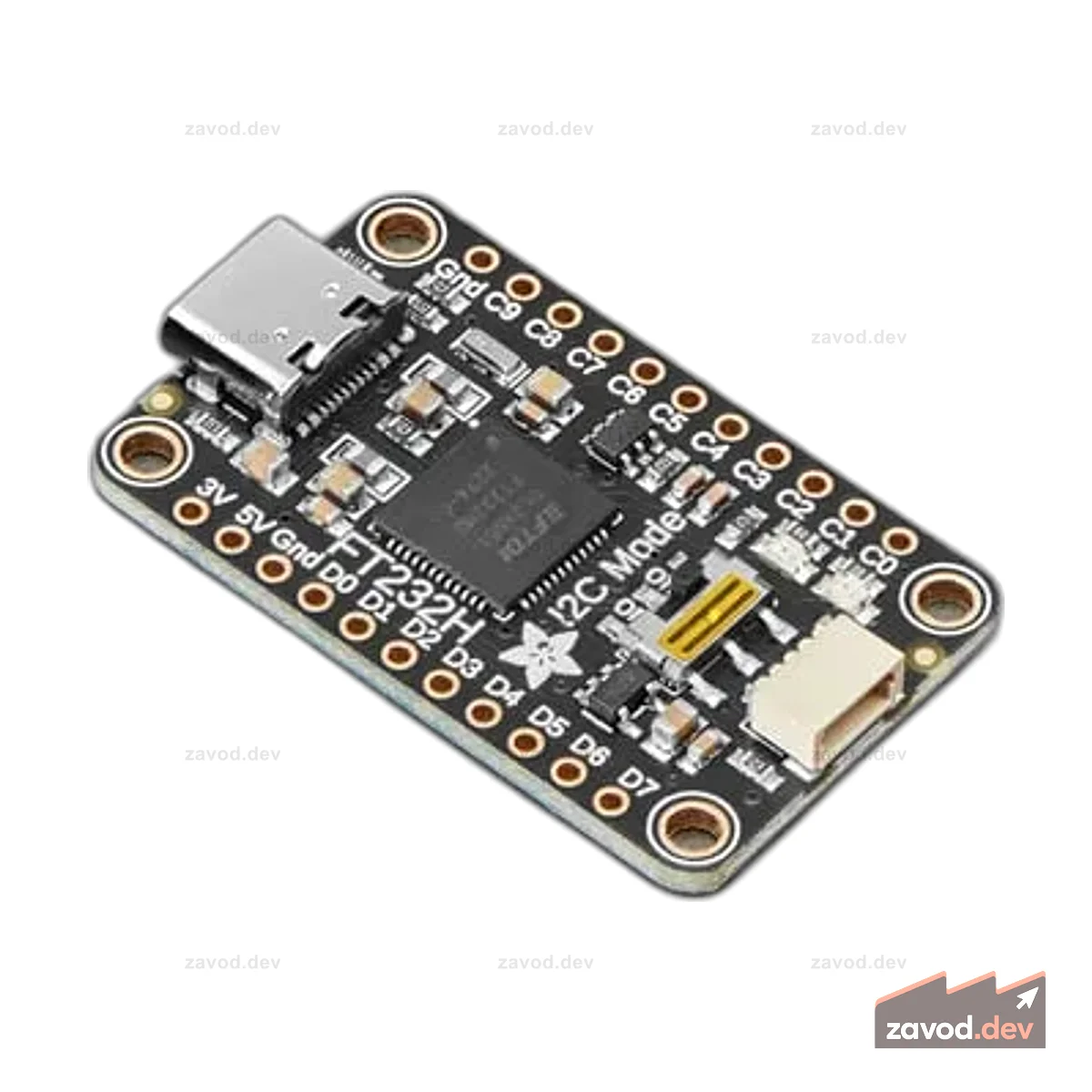 Adafruit FT232H Breakout — USB общего назначения для GPIO, SPI, I2C