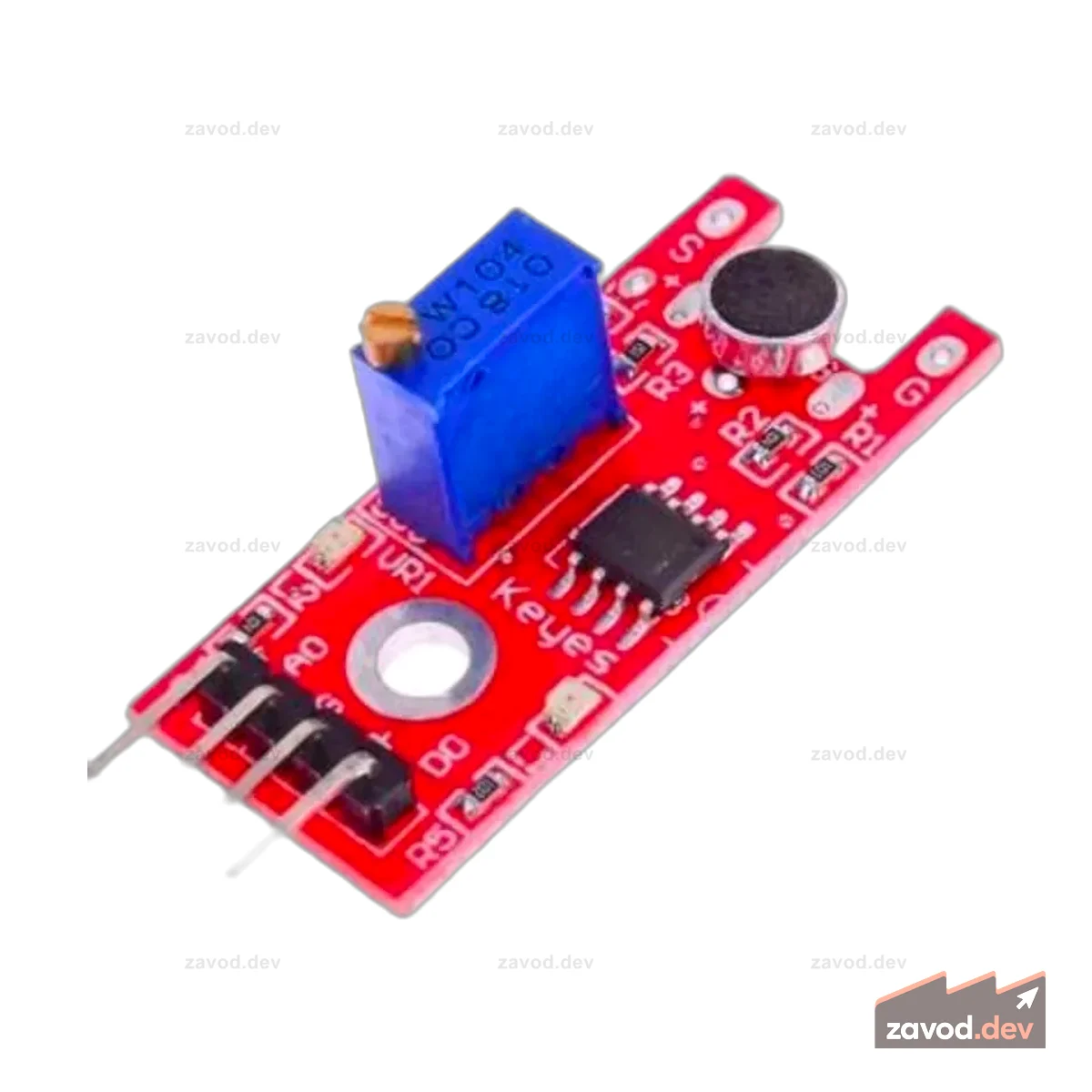 Модуль датчика звука микрофона для Arduino