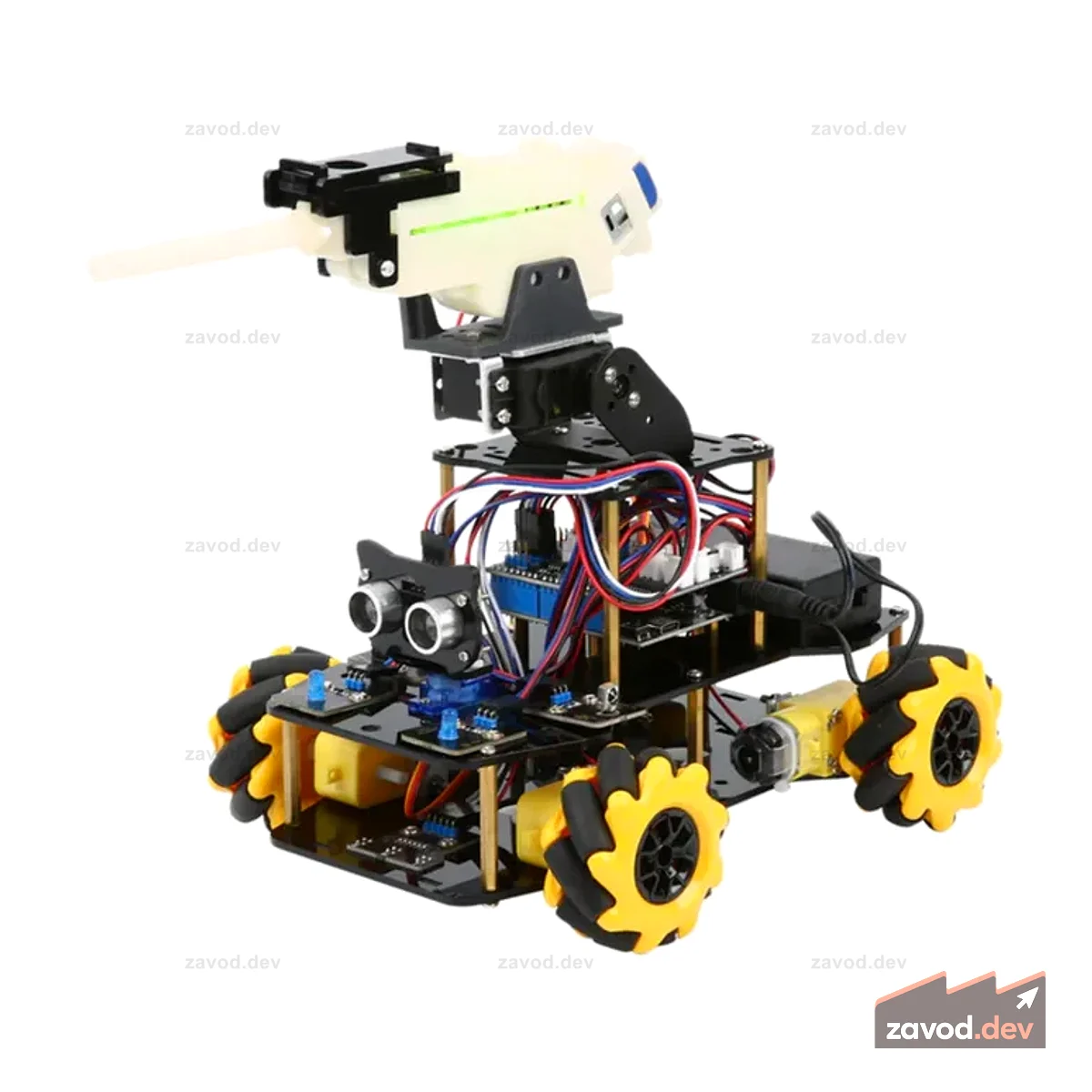 Пакет расширения для ACEBOTT ESP32 Shooting Car с прицелом и водяной пулей — QD005