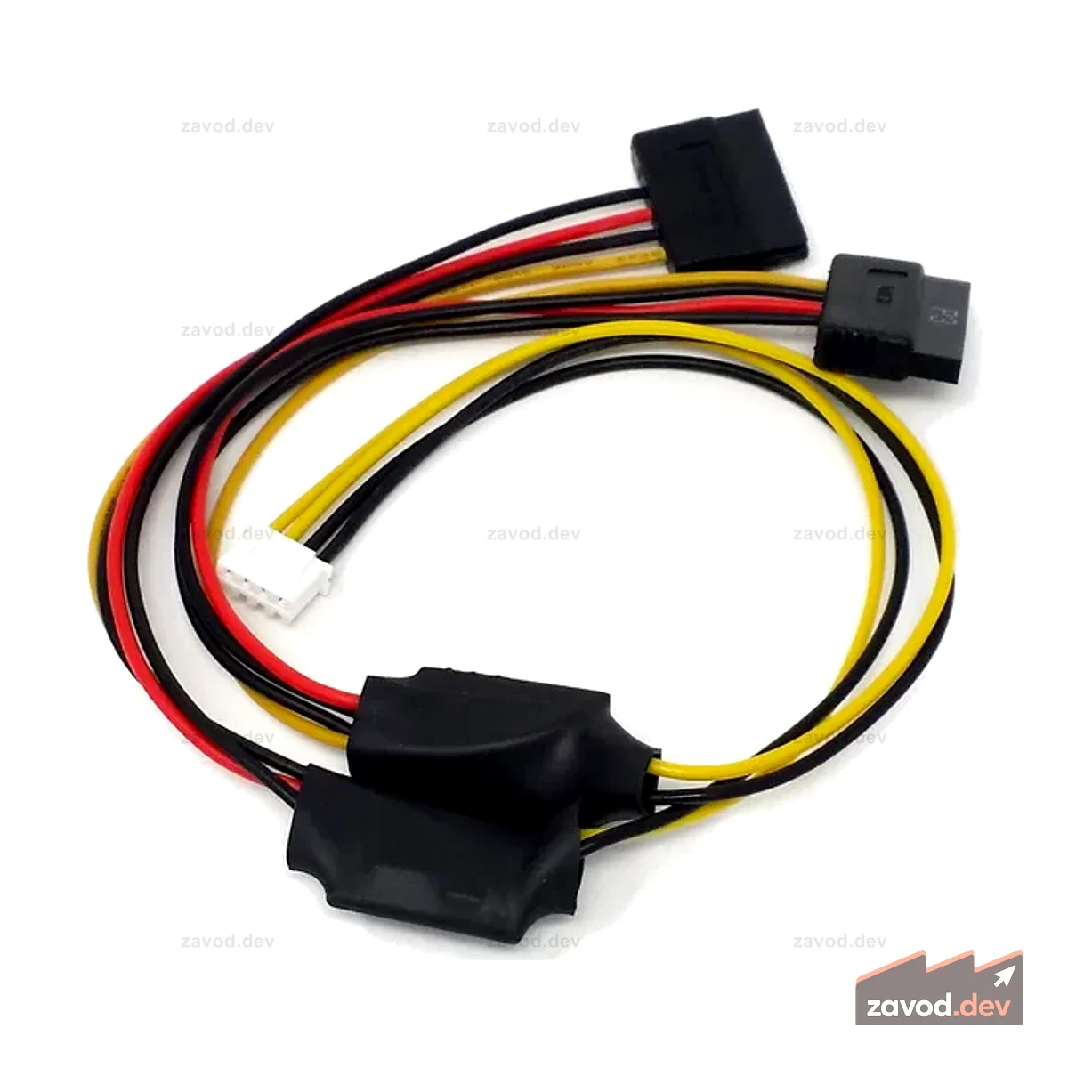 ROCKPro64 Кабель питания для двух дисков SATA