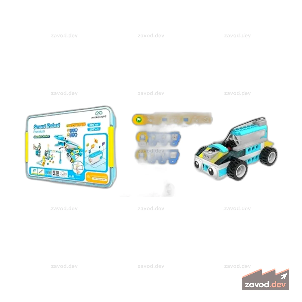 Makerzoid 200-в-1 RC Scratch Junior Coding Умный робот-игрушка - Развивающие наборы робототехники для детей