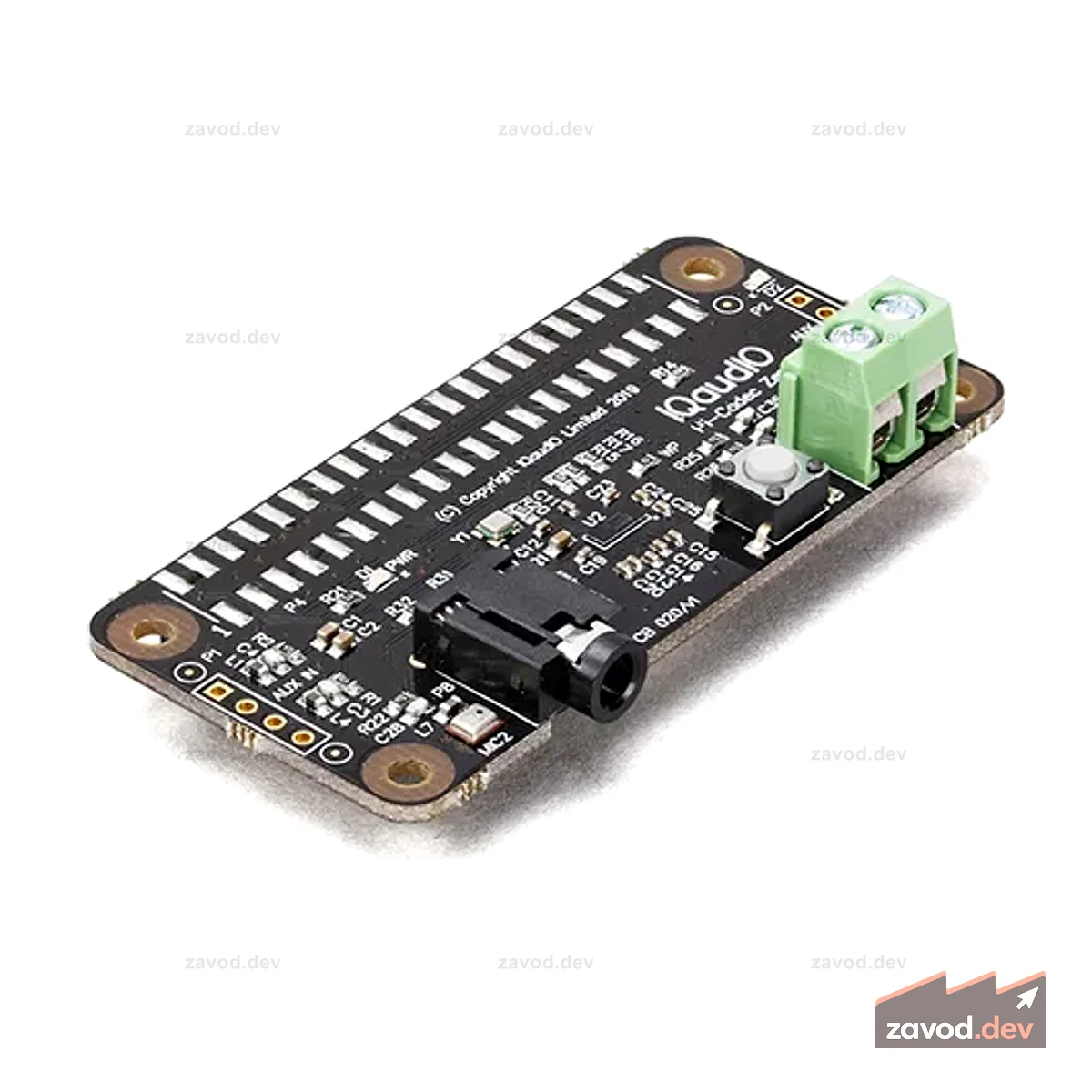 Нулевой кодек Raspberry Pi IQAudio