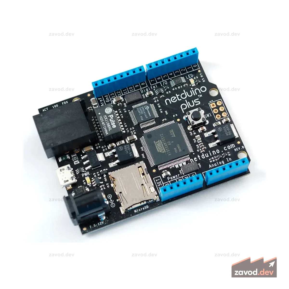 netduino Plus (.NET-программируемый микроконтроллер с Ethernet)