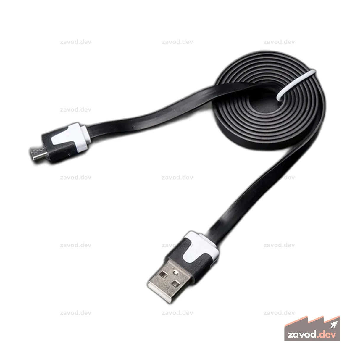 USB-кабель «Нудл» — A/MicroB [3 фута]