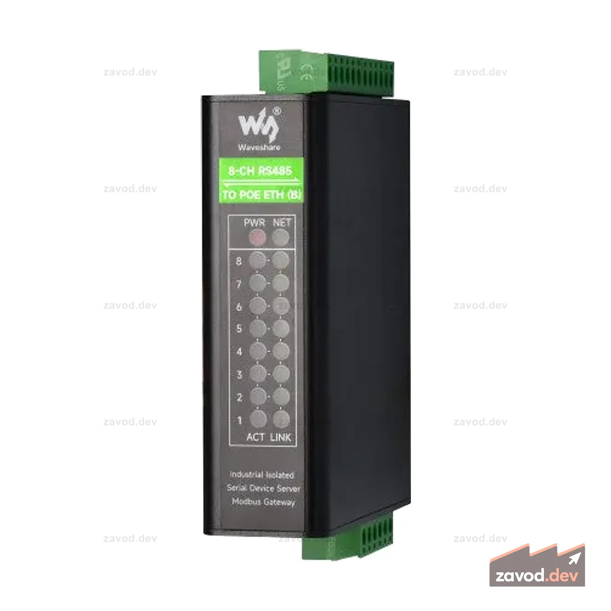 Waveshare 8 RS485- PoE