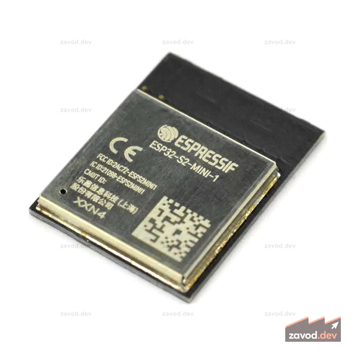 ESP32-S2-MINI-1 WiFi-модуль (240 МГц, 4 МБ флэш-памяти, антенна на печатной плате)