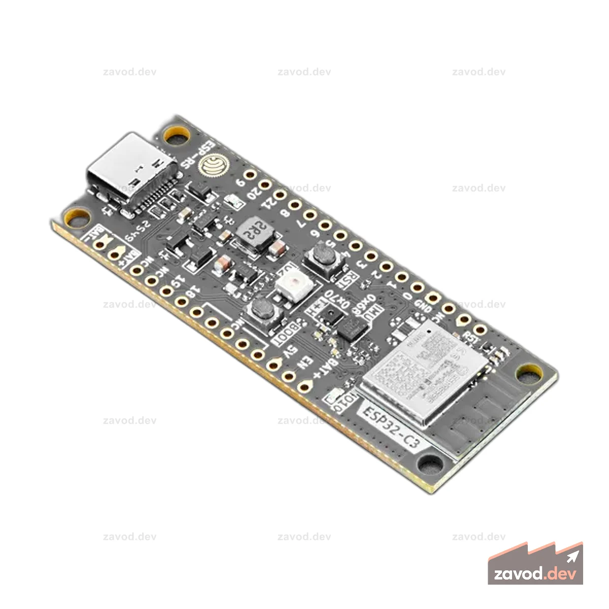 ESP32-C3-DevKit-RUST-2 — флэш-память 4 МБ