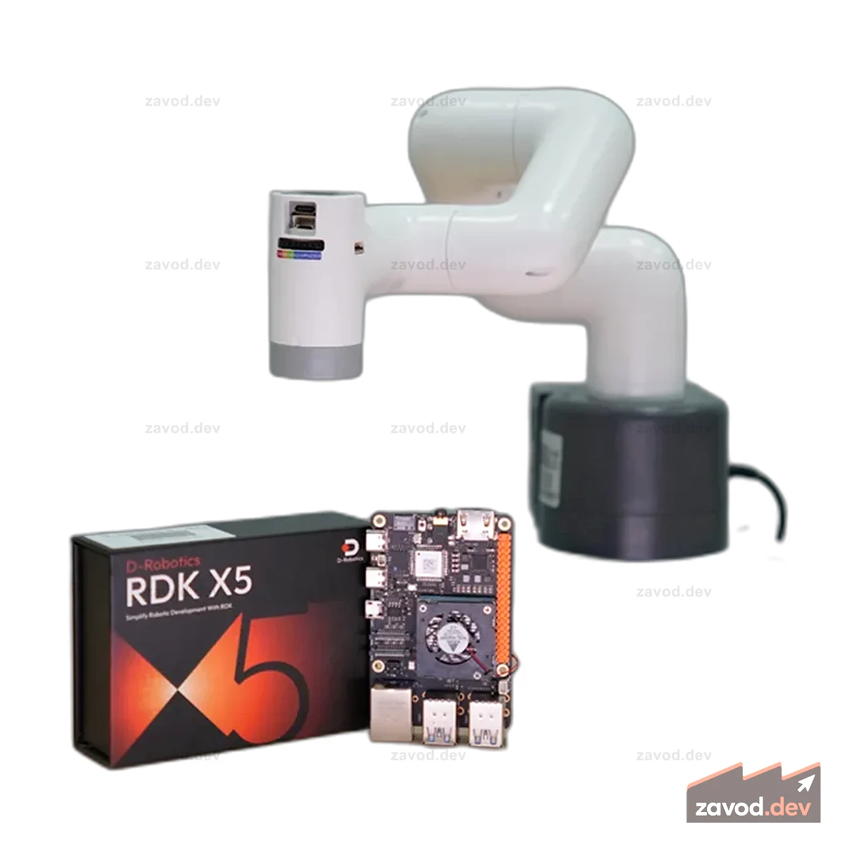 Elephant Robotics myCobot 280 RDK X5 - Коллаборативный робот с 6 степенями свободы (вычислительная мощность 10 TOPS)