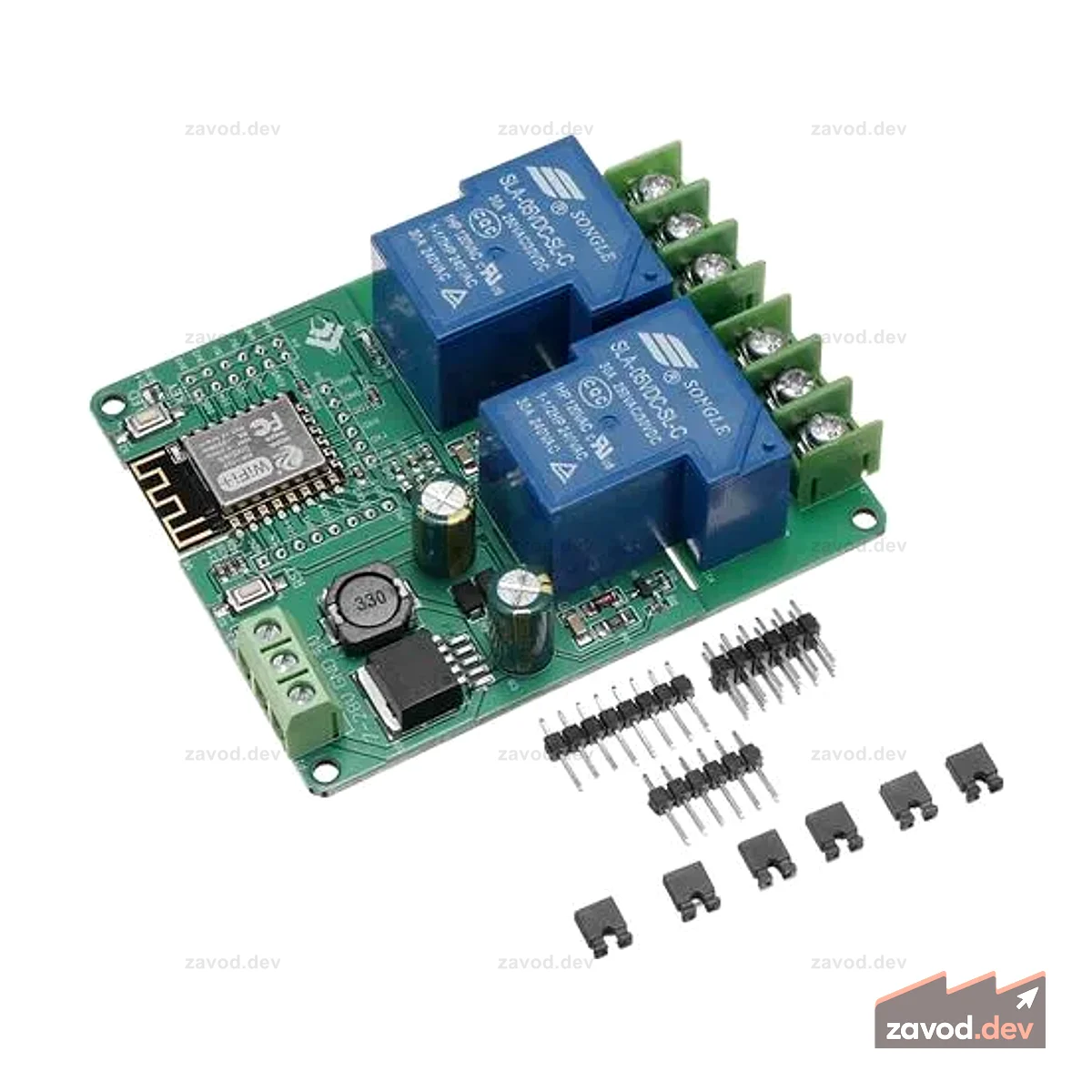BDD ESP8266 RELAY 2CH 5/28V 30A