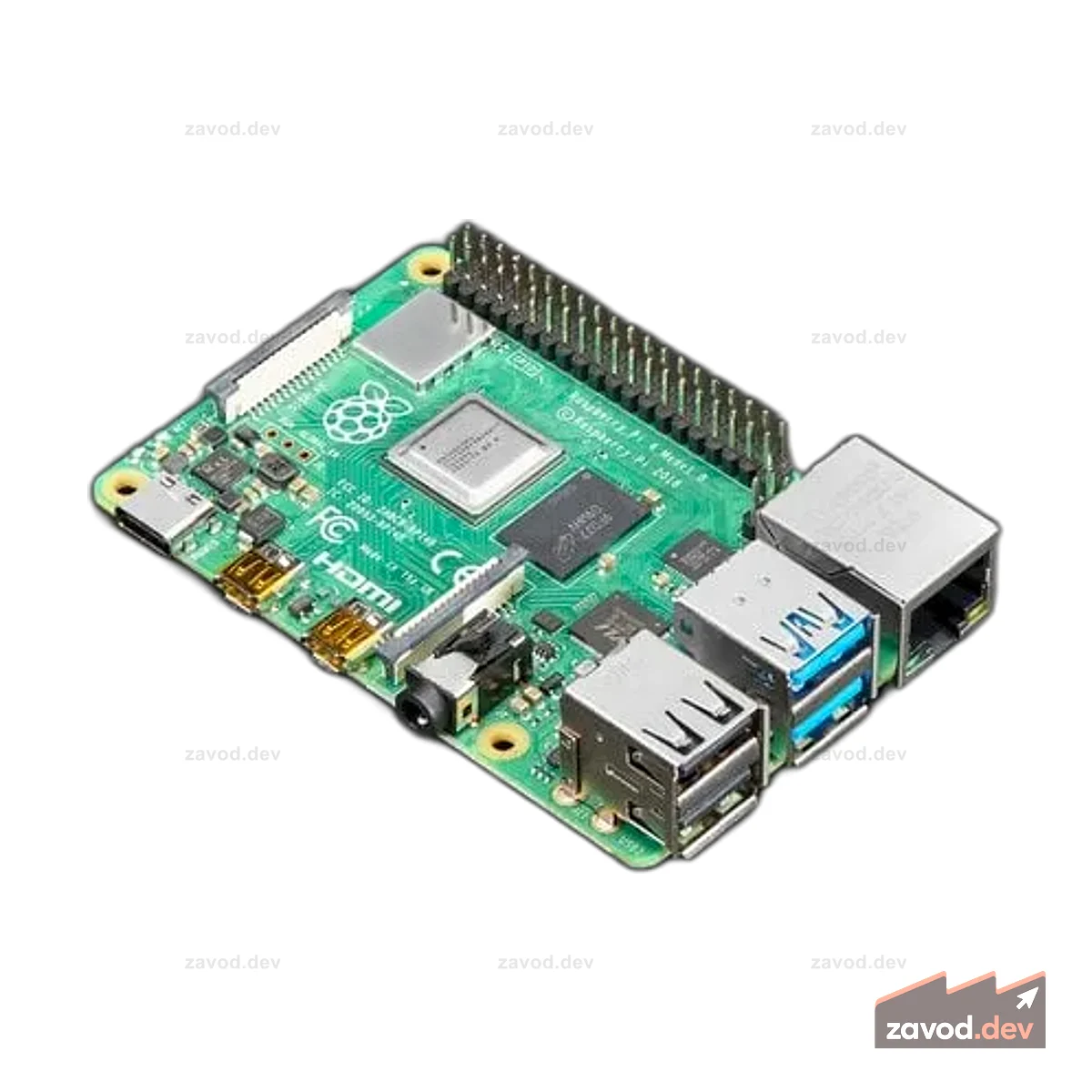 Raspberry Pi 4 Model B — 8 ГБ ОЗУ