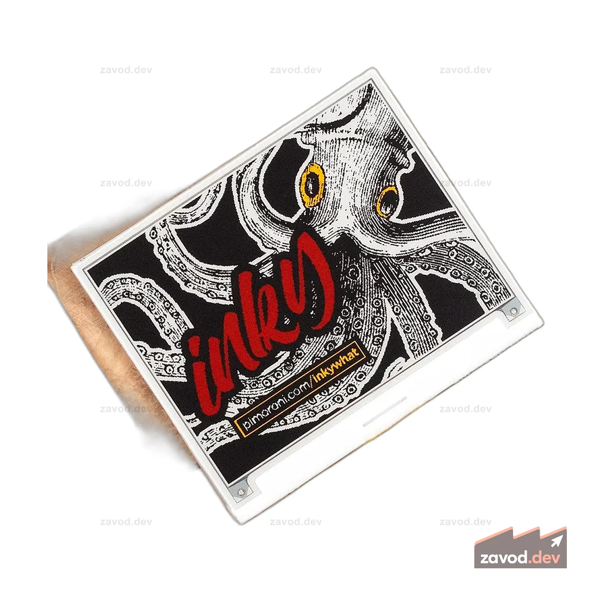 Inky WHAT (четырехцветная электронная бумага/E Ink®/EPD) – красный/желтый/черный/белый