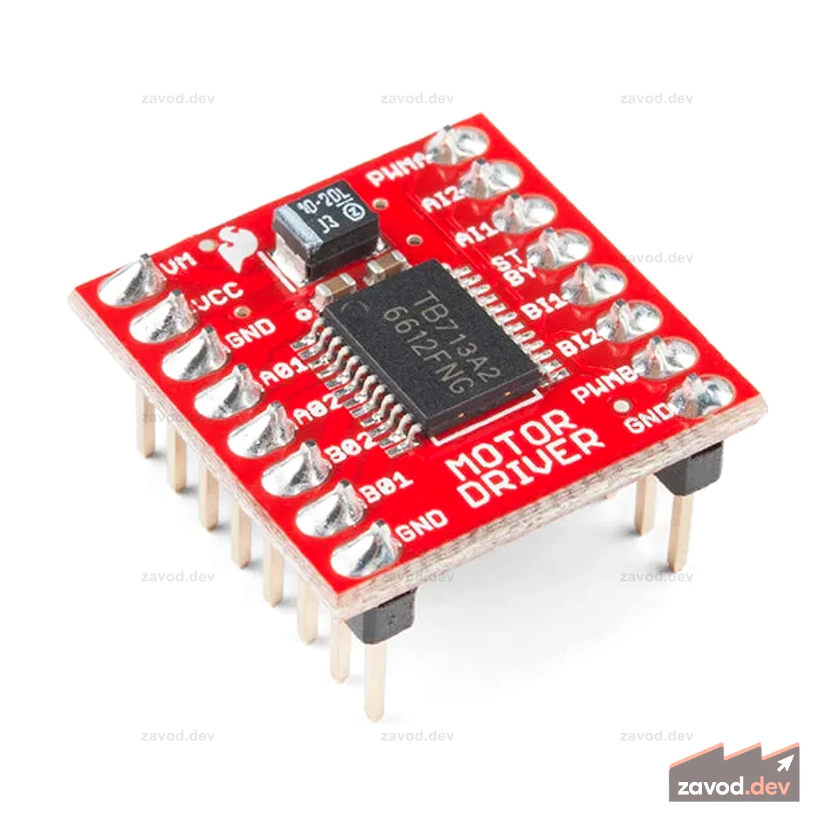 SparkFun — двойной TB6612FNG (с разъемами)