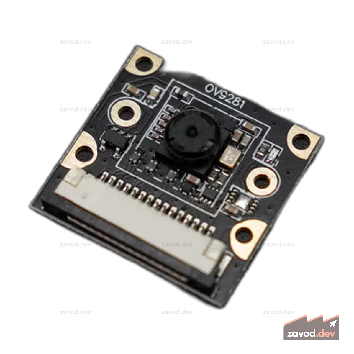 OV9281 Модуль камеры с глобальным затвором для Raspberry Pi 4B/5 (1MP, FOV 79)