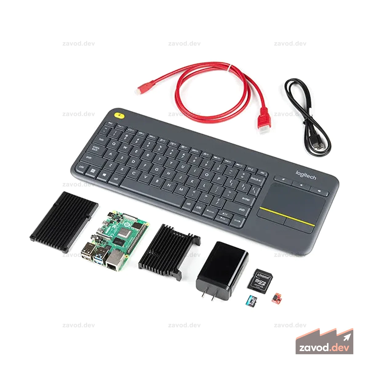Настольный комплект SparkFun Raspberry Pi 4 — 4 ГБ