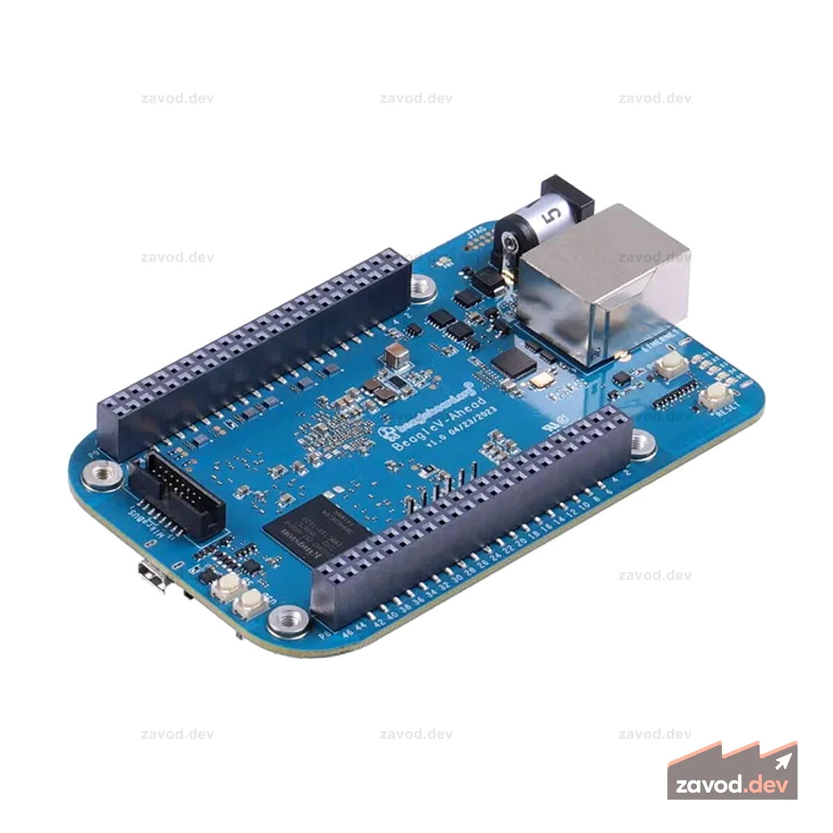 BeagleV® — впереди — IP-процессор RISC-V, 4 TOPS AI-ускорение, 2,4G Wi-Fi и Bluetooth 5.2, 1 Gigabit Ethernet, mikroBUS™, 2x CSI, 1x HDMI, 1x DSI