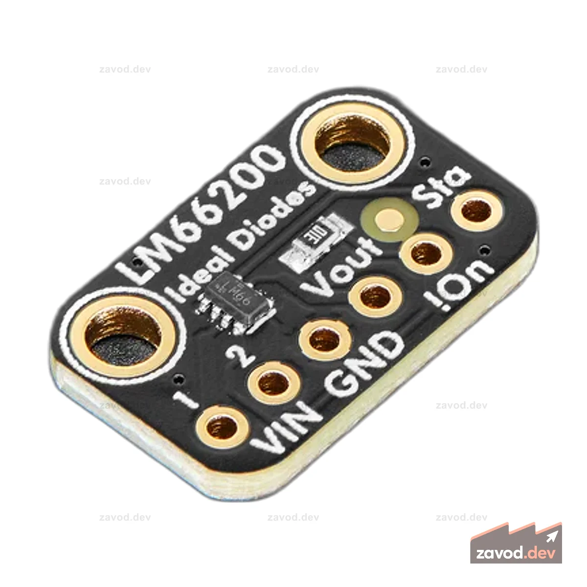 Adafruit LM66200 Идеальная разводка двух диодов