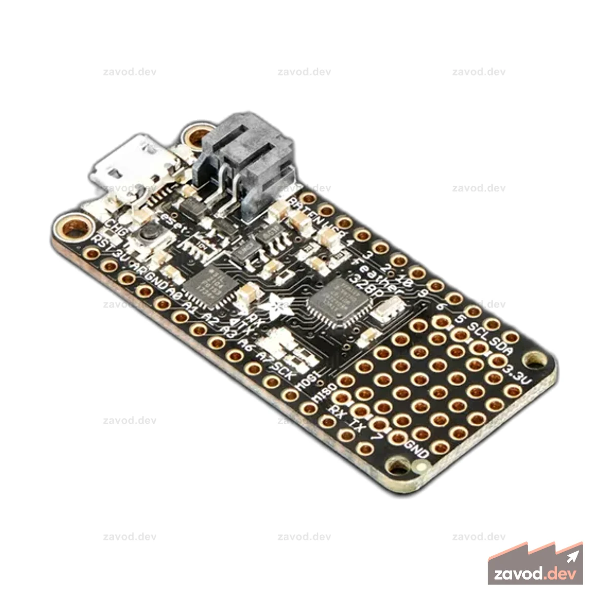 Adafruit Feather 328P — Atmega328P 3,3 В @ 8 МГц
