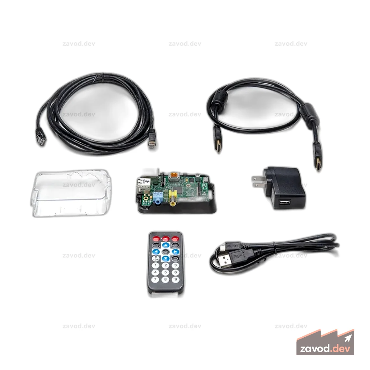 Пакет RaspBMC для Raspberry Pi — включает пульт IRKey Remote