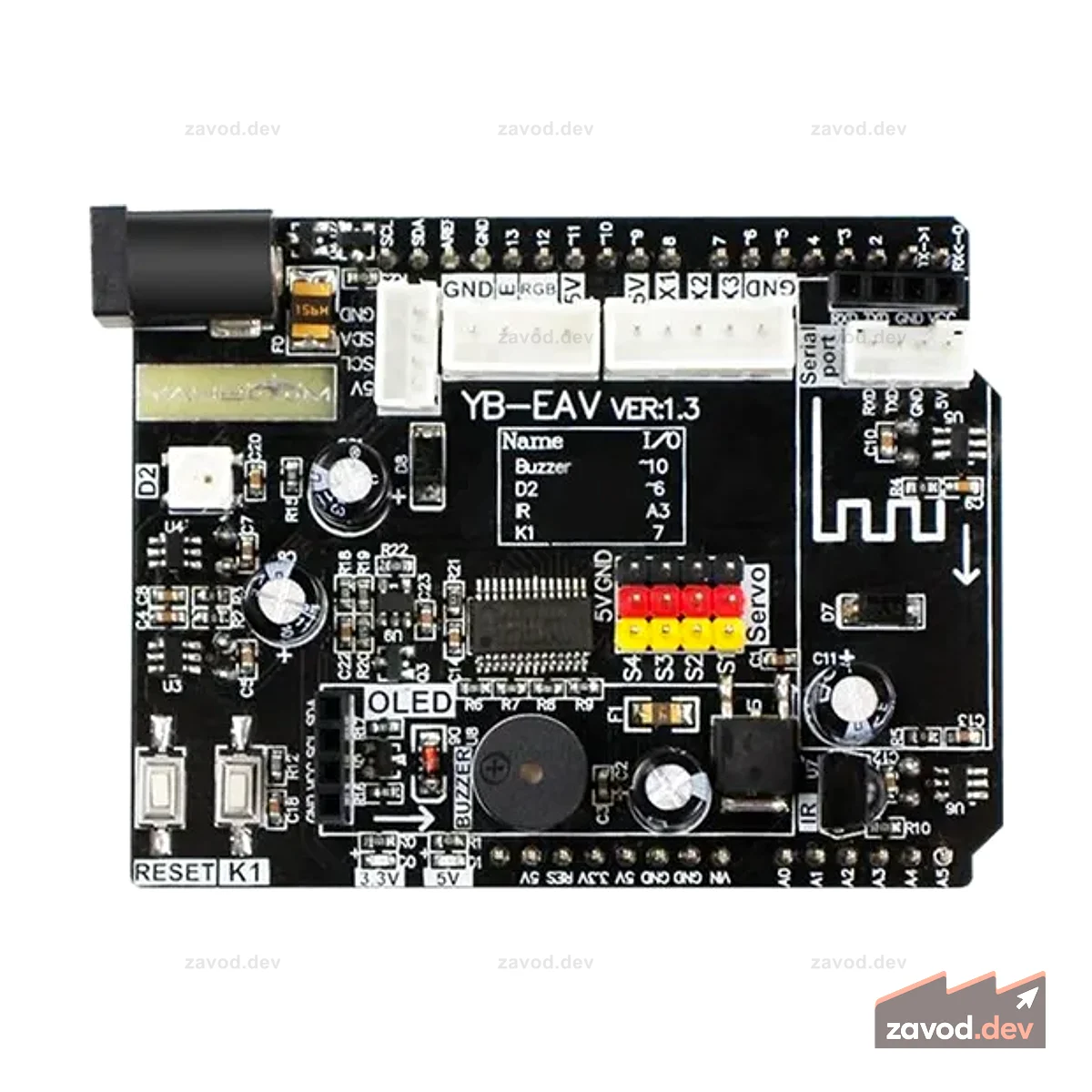 Плата расширения привода робота Yahboom Uno R3, совместимая с Arduino