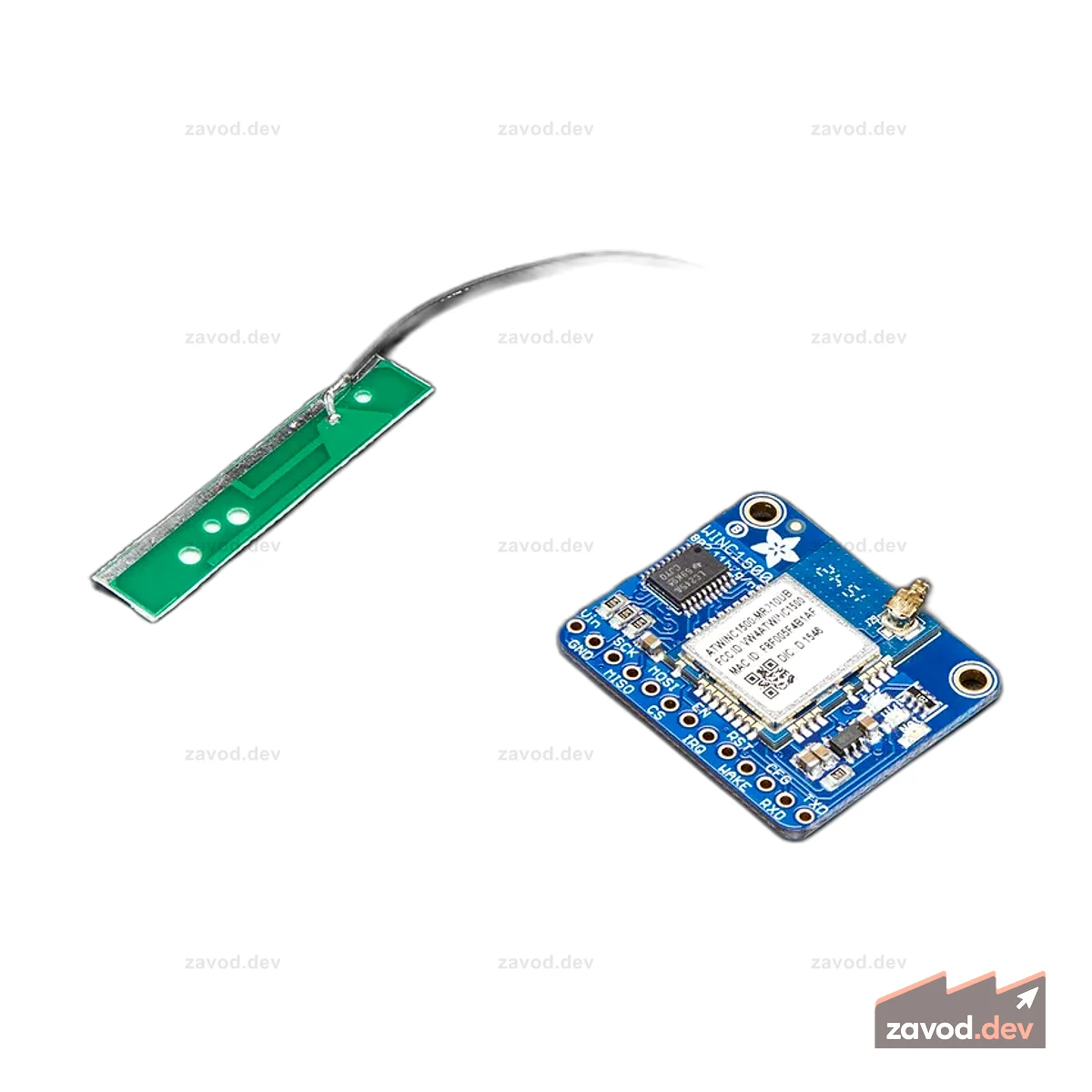 Adafruit ATWINC1500 WiFi Breakout с разъемом uFL fw 19.4.4