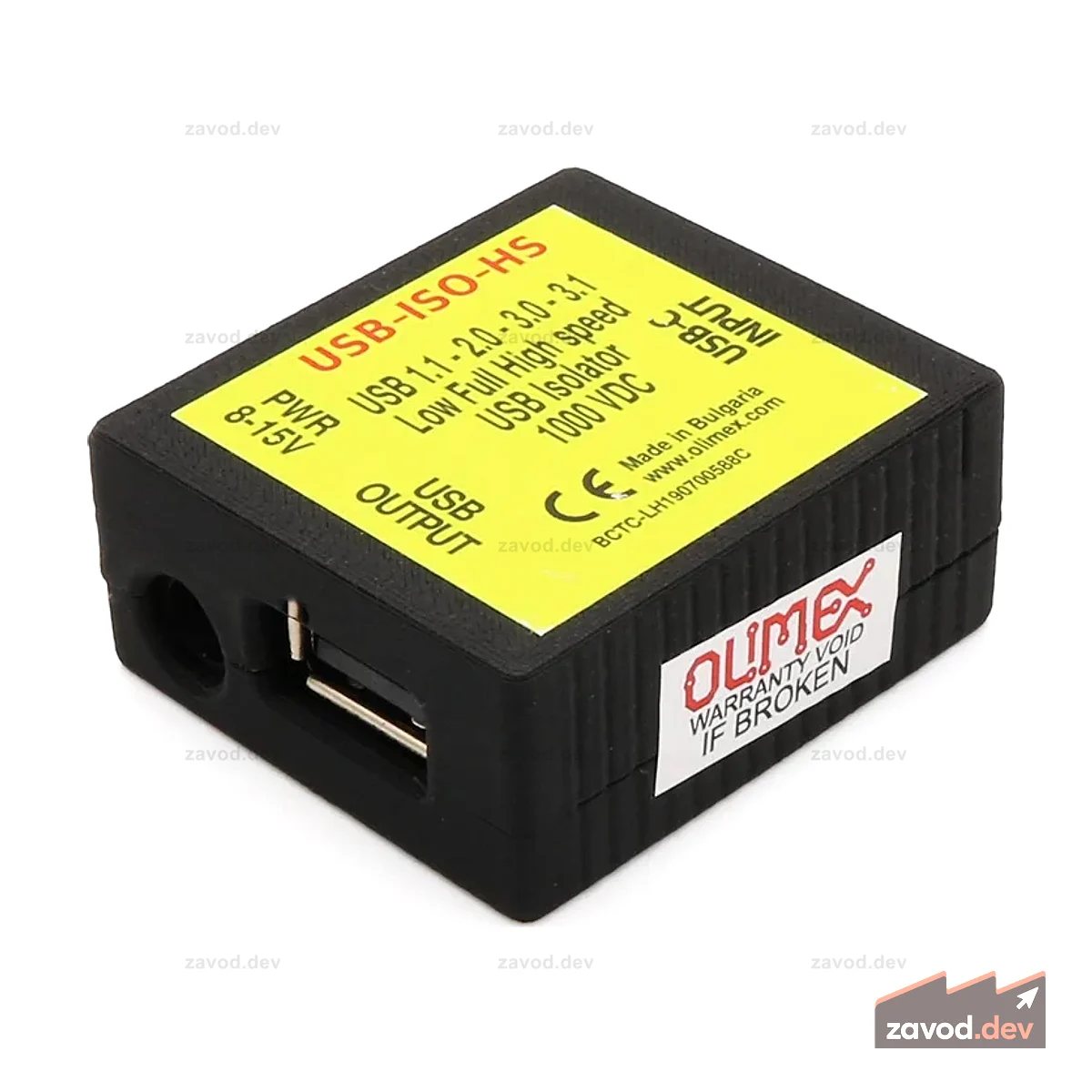Olimex USB-ISO-HS Высокоскоростной USB-изолятор