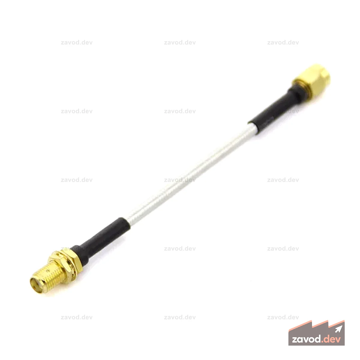 SMA M&F 6ГГц Полугибкий кабель RG402 - 10см