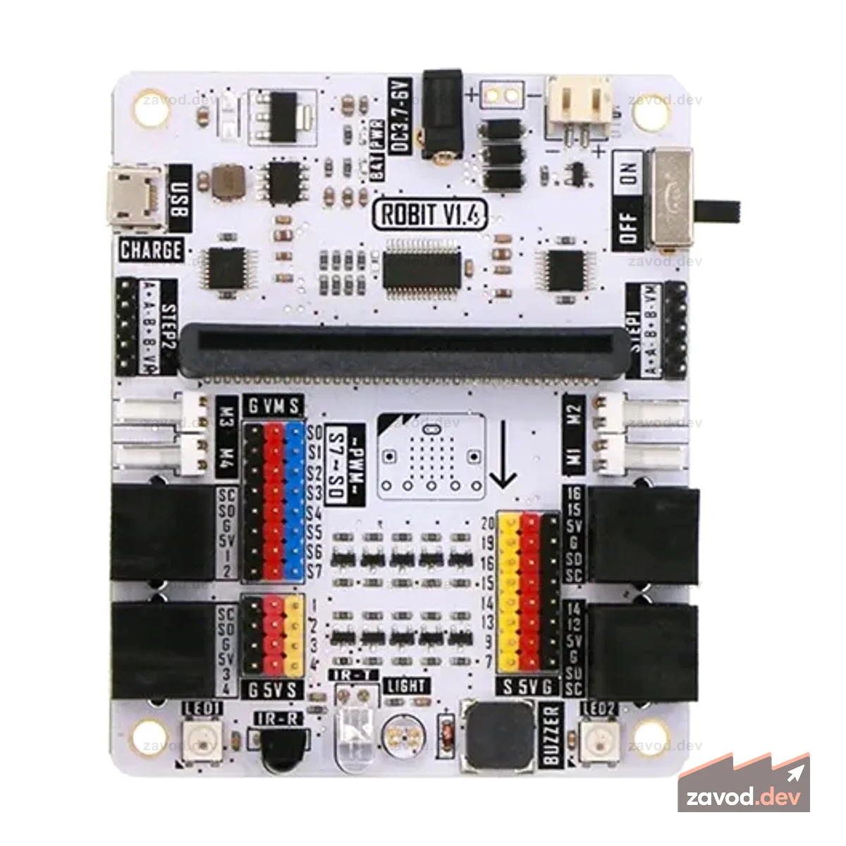 Robit — плата micro:bit, совместимая с mbot
