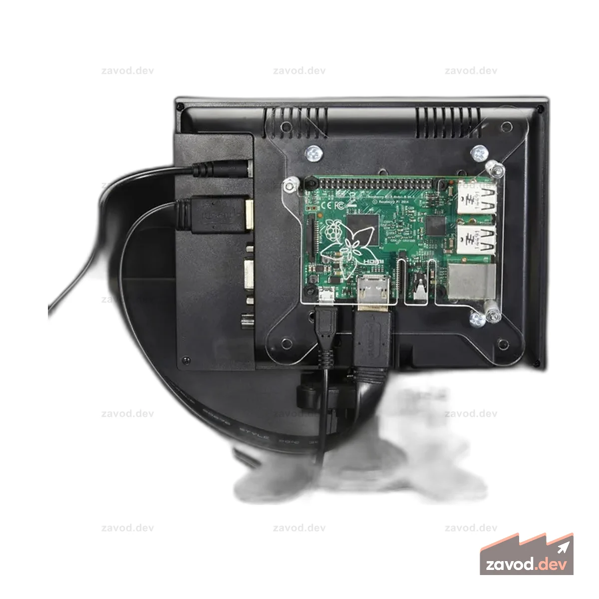 Крепление Adafruit VESA Plus для Raspberry Pi 2 / B+ / A+