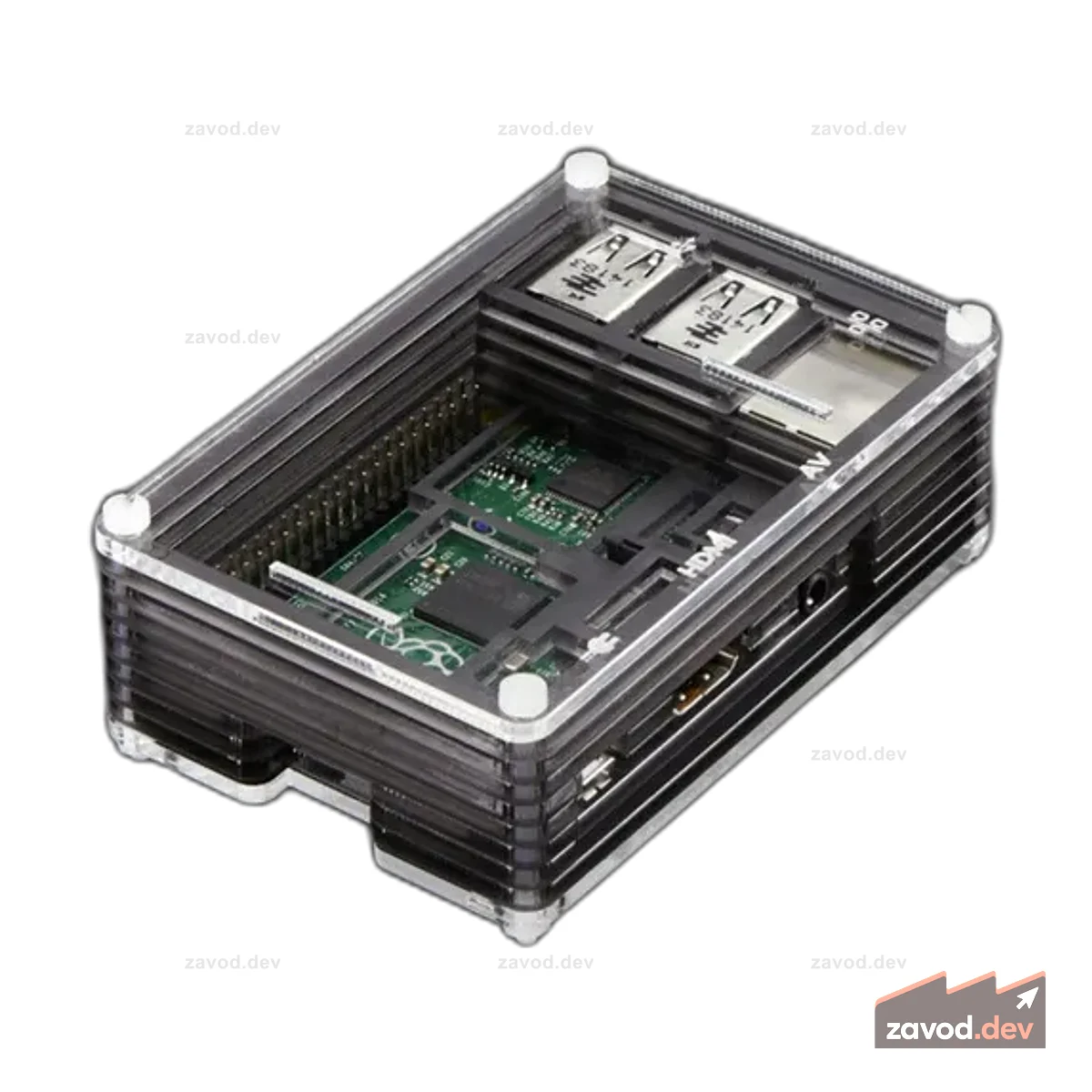 Ninja Pibow — корпус для Raspberry Pi Model B+ / Pi 2 / Pi 3