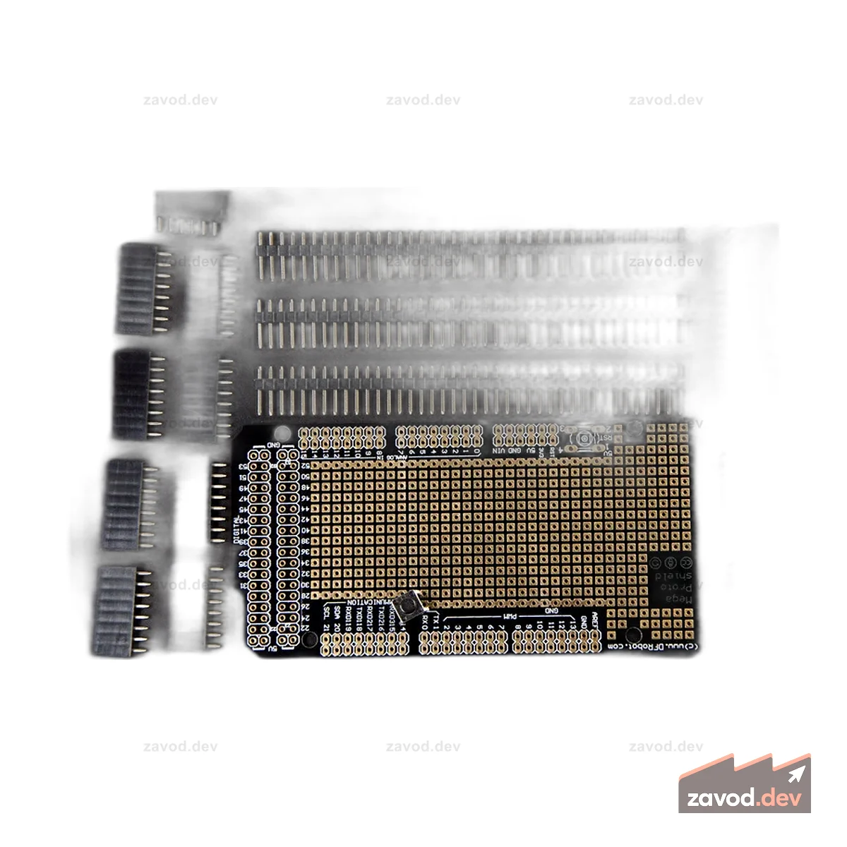 Mega Prototyping Shield для Arduino Mega