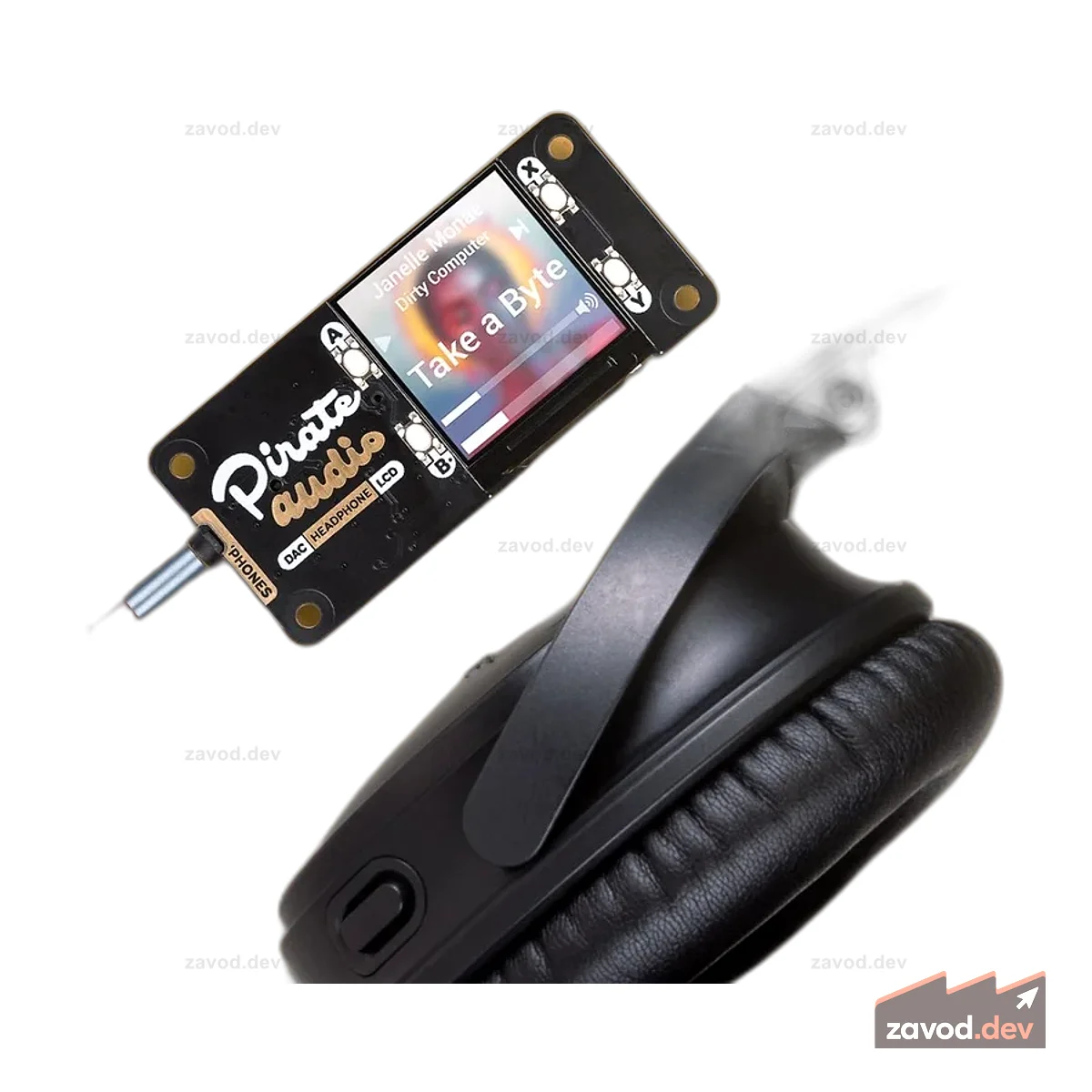 Pirate Audio: Усилитель для наушников для Raspberry Pi
