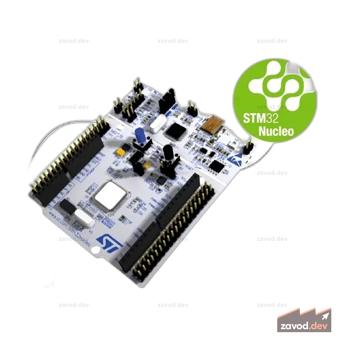 Плата разработки STM32 Nucleo для серии STM32 L1 - с микроконтроллером STM32L152RE, поддерживает Arduino