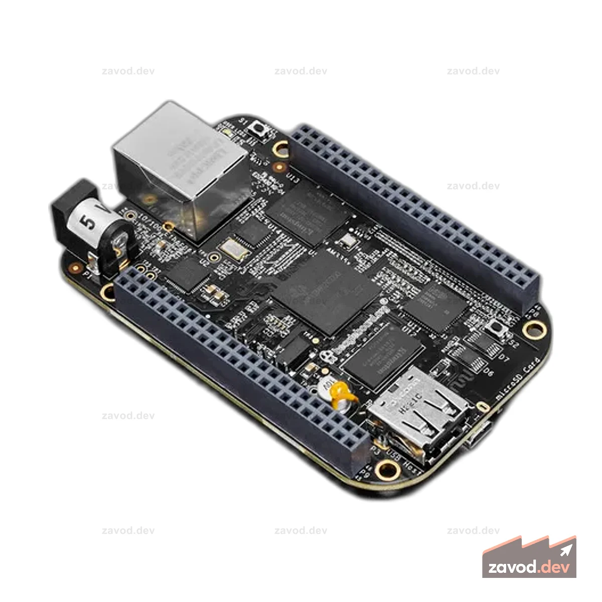 BeagleBone Black Rev C — 4 ГБ с предустановленным Debian